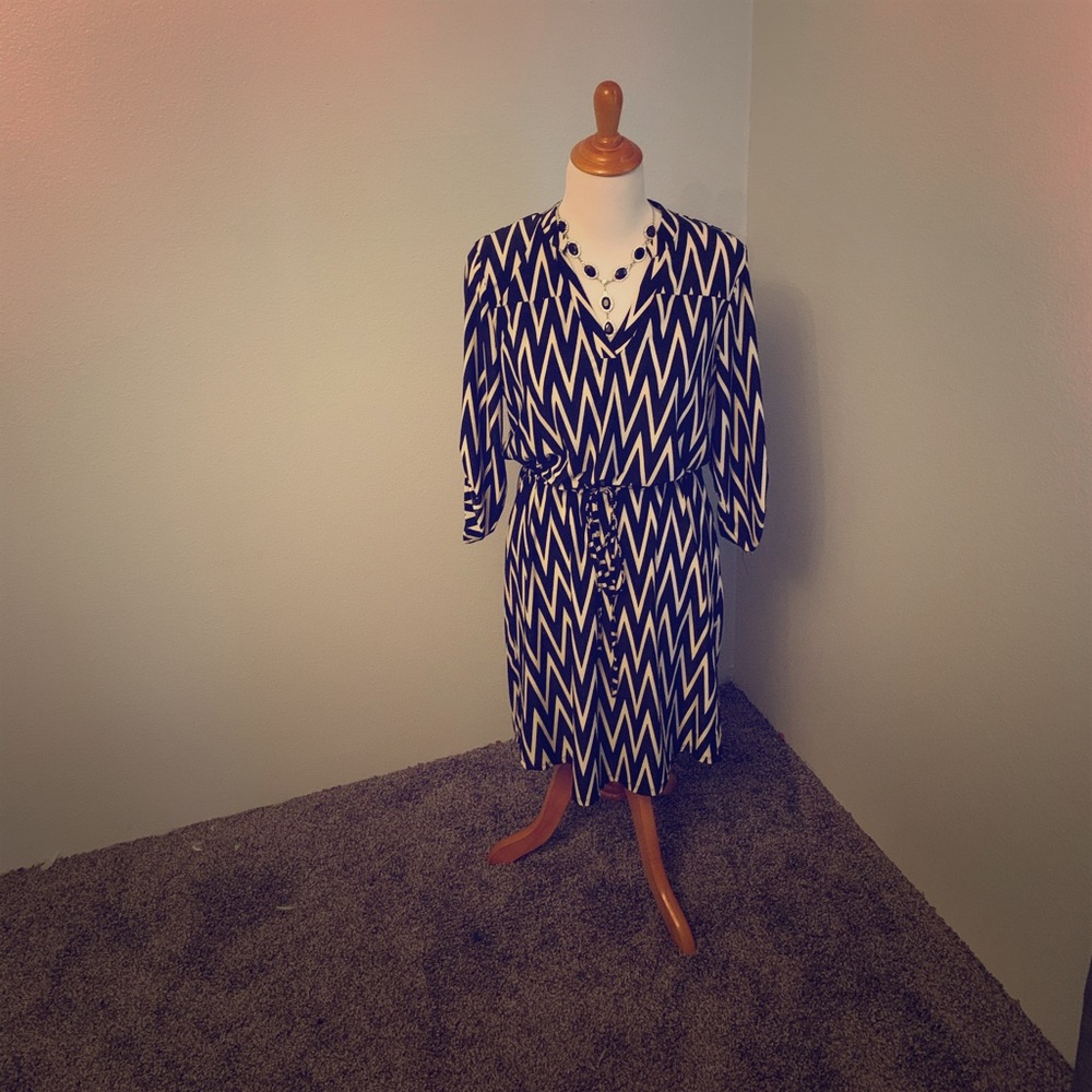 New dress, no tags, never wrinkles!